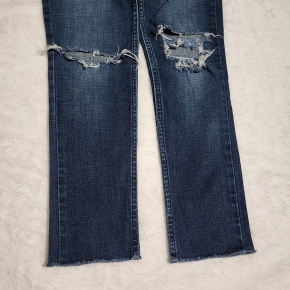 Levi's ripped low rise skinny jean Size 3M - Picture 6 of 7